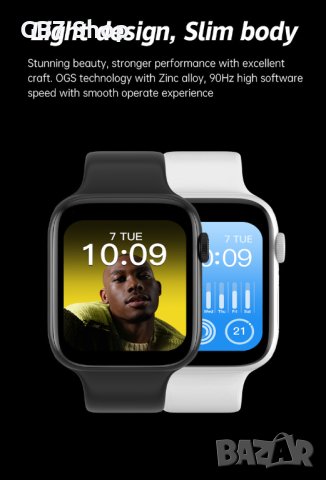 Smart Watch S8 Pro Смарт Часовник Обаждания, Пулс, Кръвно, Крачки, Сън, снимка 8 - Смарт часовници - 41204740