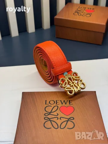 Loewe естествена кожа дамски колани , снимка 3 - Колани - 49145230