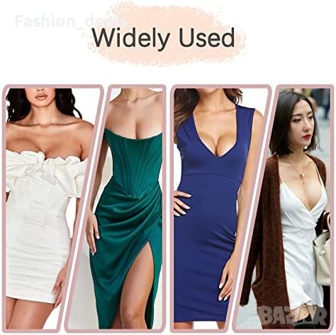 Нова Невидима самозалепваща се лента за повдигане гърди с 5 чифта капачки за зърна, снимка 8 - Бельо - 41952268