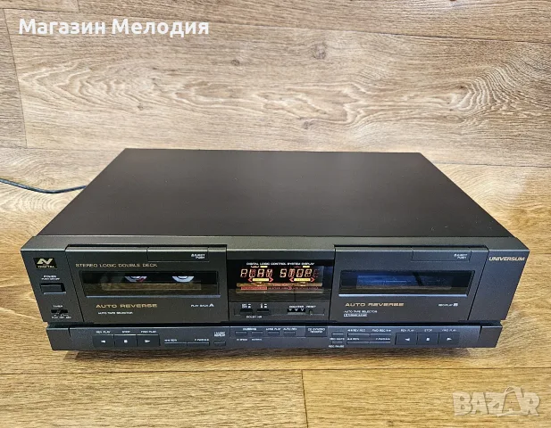 Касетен дек Universum C46011 Auto Reverse – Като нов, Изключително запазен, снимка 4 - Декове - 55740082