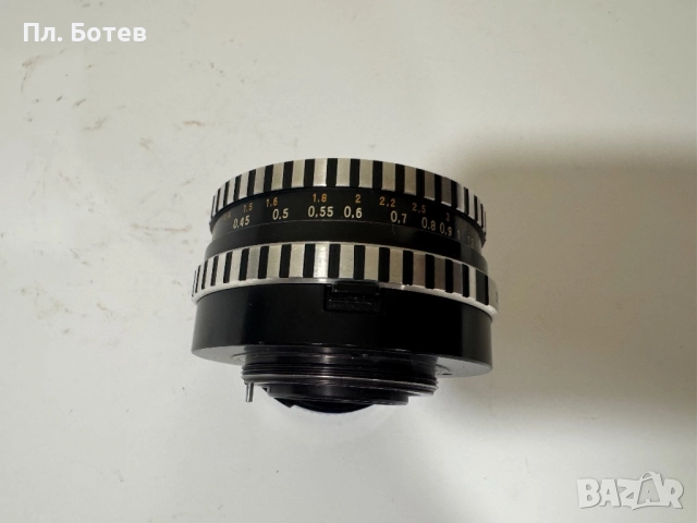 Обектив Carl Zeiss Jena Tessar 2.8/50, снимка 5 - Обективи и филтри - 51487998