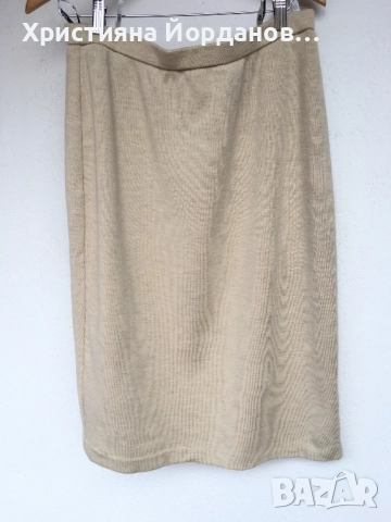 Офис поли 100% вълна над коляното, снимка 2 - Поли - 52400413