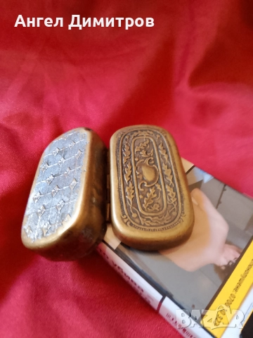 Стара кутия за тютюн емфие , снимка 2 - Антикварни и старинни предмети - 51530998