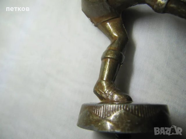 метална фигура - футболист, снимка 7 - Други ценни предмети - 48743216