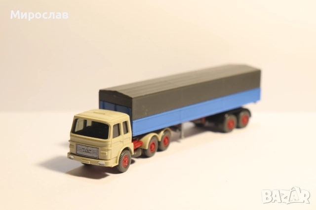 WIKING H0 1/87 МАН MAN TIR КАМИОН МОДЕЛ, снимка 2 - Колекции - 52529103