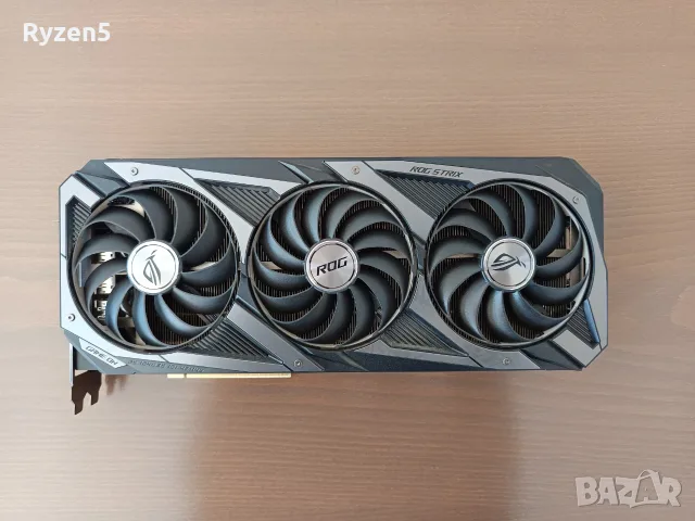 ASUS ROG Strix GeForce RTX 3080 OC 10GB, снимка 2 - Видеокарти - 56248230