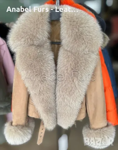 Дамски палта от естествена кожа, снимка 13 - Палта, манта - 48235634