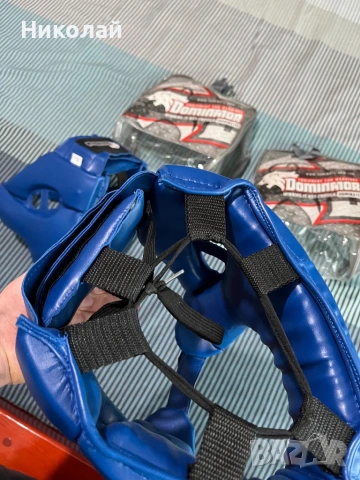 Боксови каски Dominator - L размер, снимка 6 - Спортна екипировка - 53571767