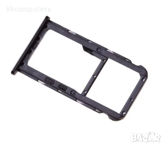 SIM / MicroSD държач /Черен/ за Huawei Mate 10 Lite (RNE-L01) Баркод : 562224