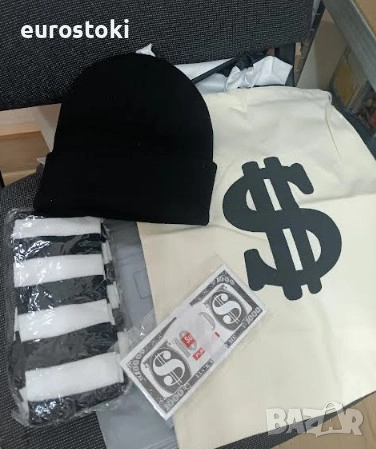 Костюм на крадец за възрастни от 7 части, карнавален костюм на разбойник-обирджия, косплей костюм , снимка 8 - Костюми - 52507101