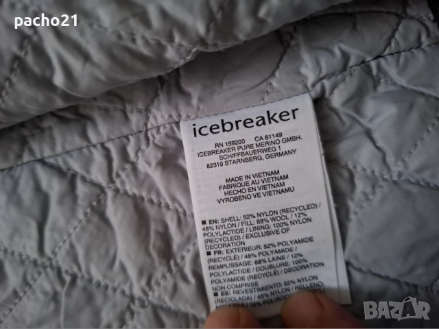 Icebreaker Tropos Merino Jacket, снимка 8 - Якета - 52827717