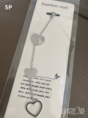 Гривна Сърца , снимка 2 - Гривни - 41566647