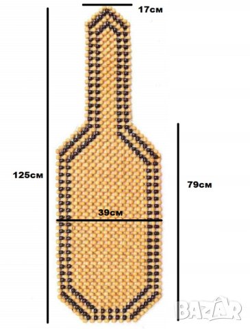 Масажор за седалка дървени топчета автомобил, снимка 4 - Аксесоари и консумативи - 29808000