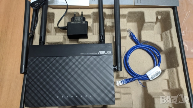 ASUS RT-AC51 (AC750 Dual Band) - Рутер, снимка 2 - Рутери - 52679591