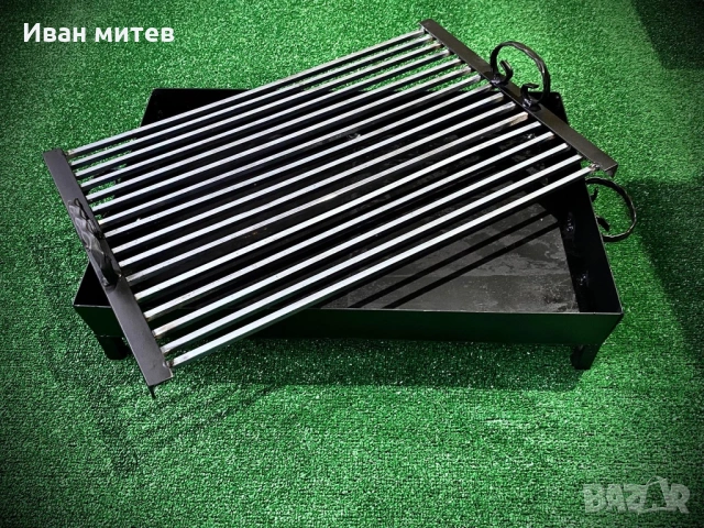 Барбекю на дървени въглища – ръчна изработка, снимка 5 - Барбекюта - 53471763