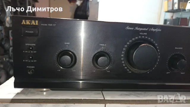 AKAI     AM - 17 , снимка 4 - Ресийвъри, усилватели, смесителни пултове - 55875315