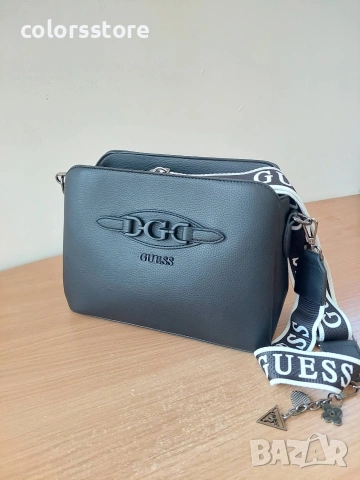 Черна чанта Guess код SS-P92, снимка 3 - Чанти - 41849683