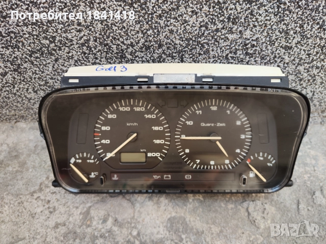 Километраж Голф 3 с часовник, бензин