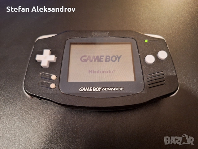 Game Boy Advance (GBA) черно + игра