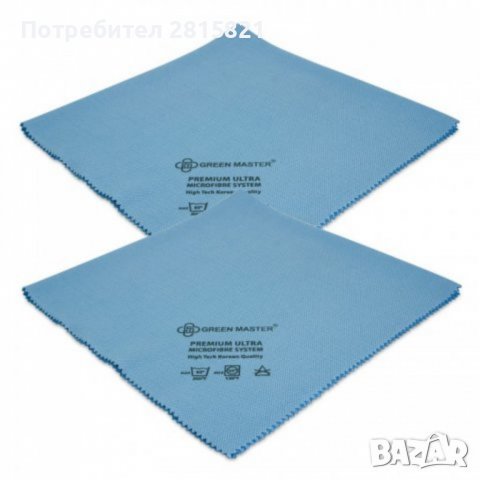 2 броя Професионална кърпа за прозорец - 40х40 см, снимка 1 - Аксесоари за кухня - 39443697