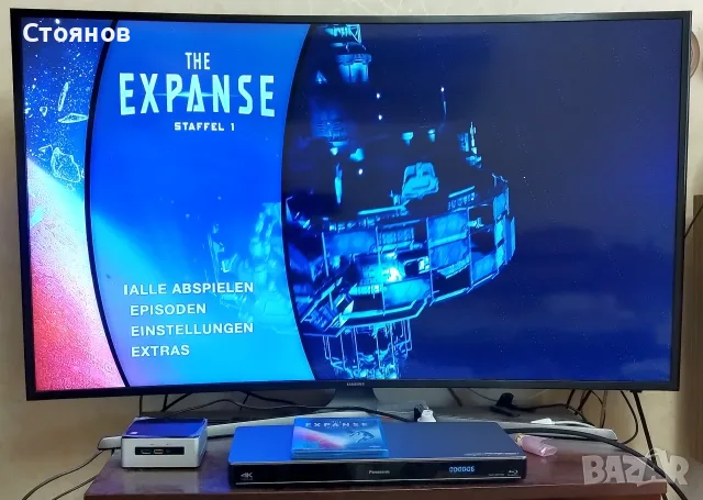 4K Ultra HD Blu-ray плеар Panasonic DMP-BDT385 /3D / Wi-Fi, снимка 6 - Плейъри, домашно кино, прожектори - 55731329