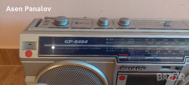 Радиокасетофон SARP GF-5454, снимка 5 - Радиокасетофони, транзистори - 50529856