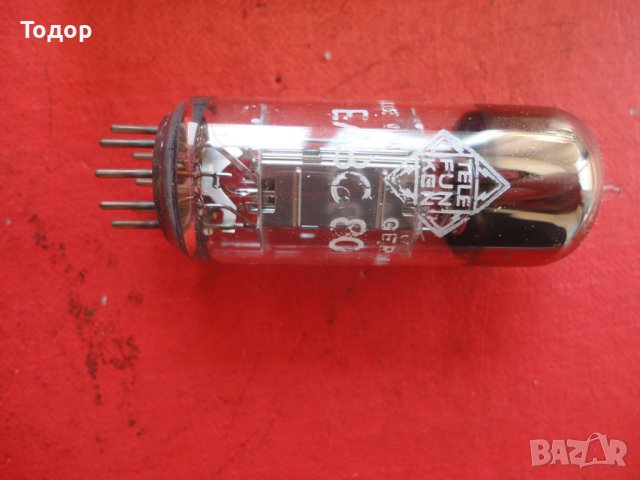 Радиолампа Telefunken EABC80, снимка 2 - Друга електроника - 41661273
