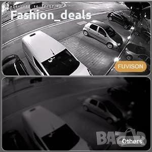 Нова камера за видеонаблюдение с акумулаторна батерия Панорама 355°, снимка 3 - HD камери - 41766169