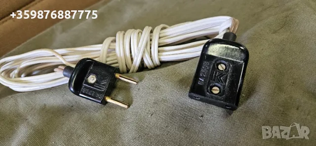 Военен кабел ретро армейски военни Соц , снимка 3 - Антикварни и старинни предмети - 50101924