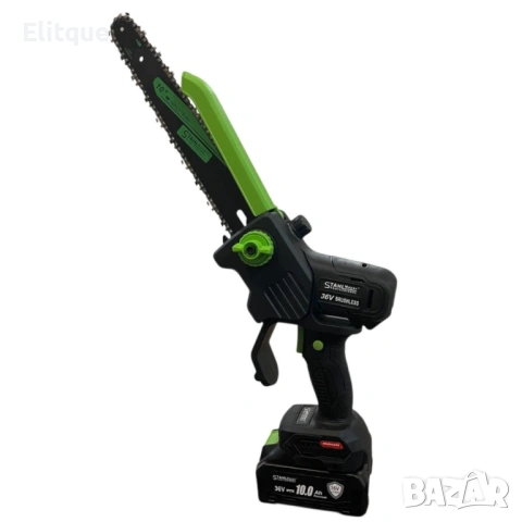 Комплект Акумулаторна Лозарска Ножица и Акумулаторен Трион StahlMayer 36V 10AH, LCD дисплей, снимка 3 - Други стоки за дома - 53127795