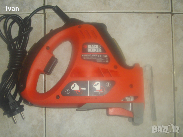 НОВ Английски ОРИГИНАЛЕН Саблен Реципрочен Тандемен Трион BLACK DECKER-400 Вата-ОТЛИЧЕН-Реже 100мм, снимка 15 - Други инструменти - 44736174