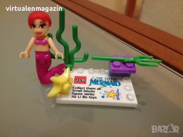Имитация на Lego - реплика на Лего фигурки и Конструктор Русалка, снимка 6 - Фигурки - 42475506