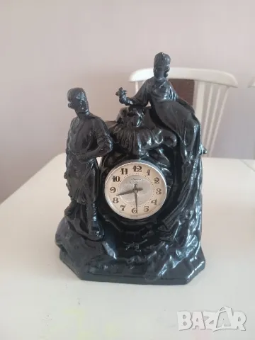 Настолен часовник Мълния, снимка 2 - Антикварни и старинни предмети - 50051687