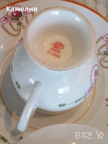 Руски порцелан , снимка 7 - Чаши - 42290205