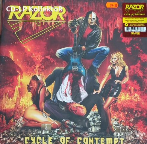 Нов Vinyl (Razor - Cycle of Contempt)
