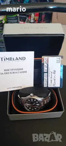 Hamilton 44mm автоматик, снимка 7 - Мъжки - 55991339