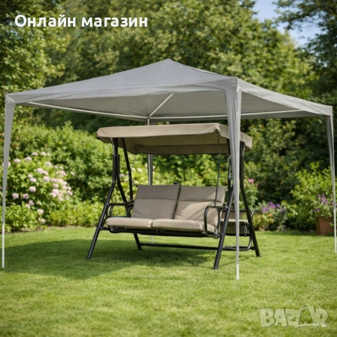 Градинска шатра, снимка 5 - Градински мебели, декорация  - 53774037