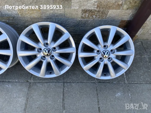 Оригинални джанти на VW Sharan / Seat Alhambra / Ford Galaxy 16”, снимка 3 - Гуми и джанти - 56127995