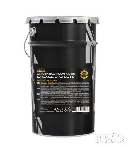 Грес универсална Mannol EP-2 Multi-MoS2 Ester, 4.5кг