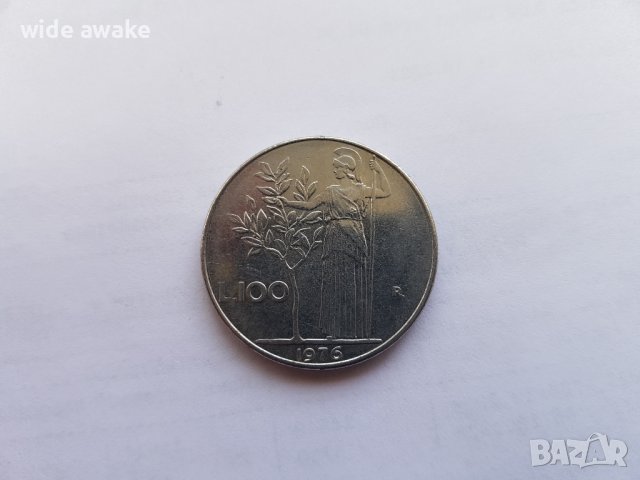 Монета 100 лири, снимка 1 - Нумизматика и бонистика - 42673135