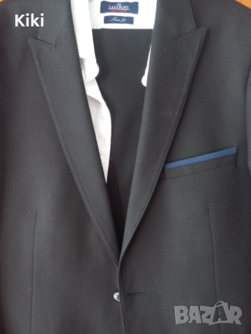  Мъжки костюм! - LAZARINI!, снимка 6 - Костюми - 44712733