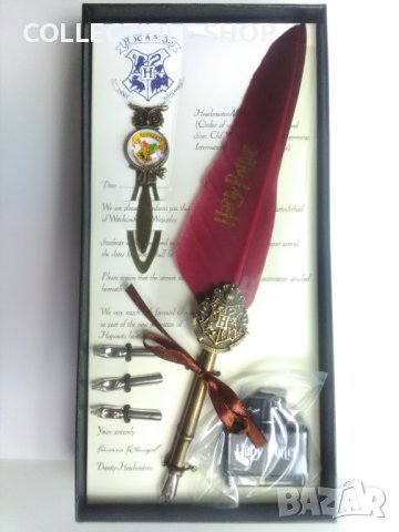 Комплект за калиграфия Harry Potter, снимка 2 - Ученически пособия, канцеларски материали - 41057077