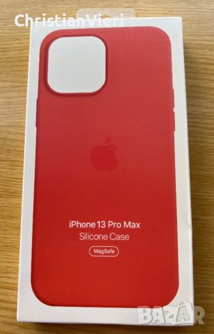 ПРОМО!!! iPhone 13 Pro Max original silicone case with MagSafe/кейс, снимка 7 - Калъфи, кейсове - 42228777