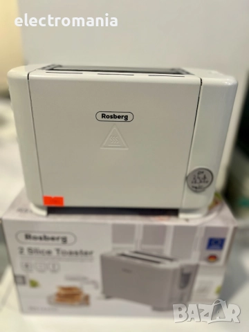 тостер Rosberg R51440G, снимка 3 - Тостери - 52593031