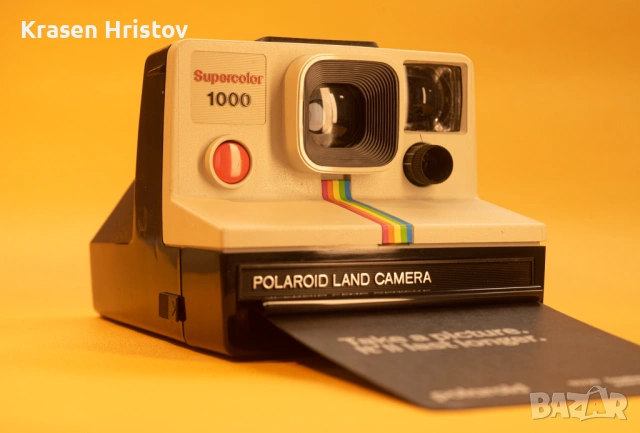 Polaroid Land Camera Supercolor 1000 (SX70 камера), снимка 5 - Фотоапарати - 53326521