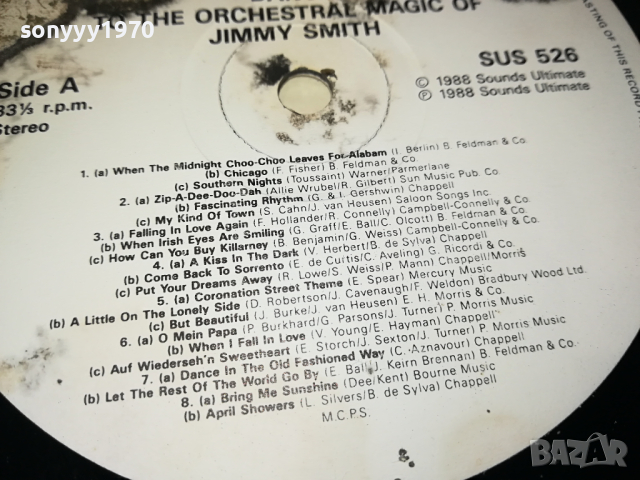 JIMMY SMITH-ПЛОЧА ОТ АНГЛИЯ 1303240911, снимка 16 - Грамофонни плочи - 44739576