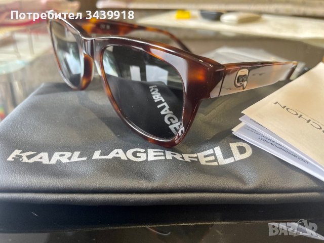 Слънчеви очила Karl Lagerfeld, снимка 3 - Слънчеви и диоптрични очила - 41496338