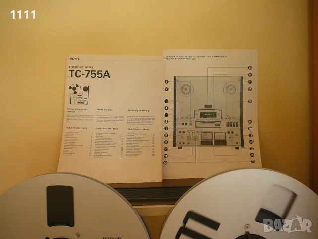 SONY TC-755A S KNIJKATA SI, снимка 6 - Ресийвъри, усилватели, смесителни пултове - 44071334