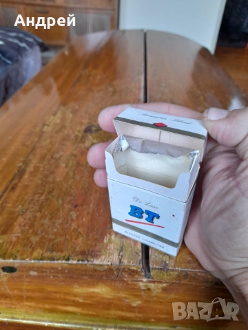 Стара кутия от цигари БТ,BT, снимка 6 - Колекции - 53286086