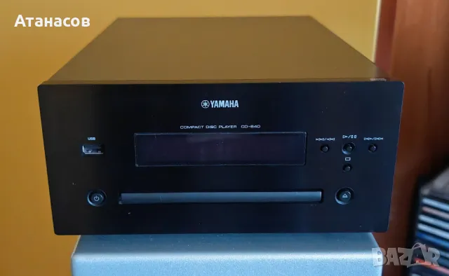 Yamaha CD 640 компакт диск плейър без дистанционно , снимка 5 - Аудиосистеми - 48999815